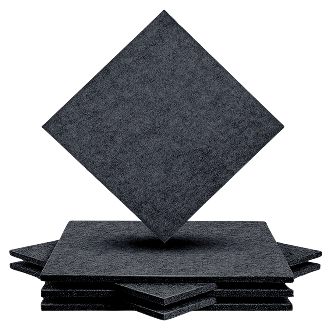 Square Acoustic Ceiling Panels, 24"x24"x 9mm Soundproof Panels | Acoustic Panel for Soundproofing