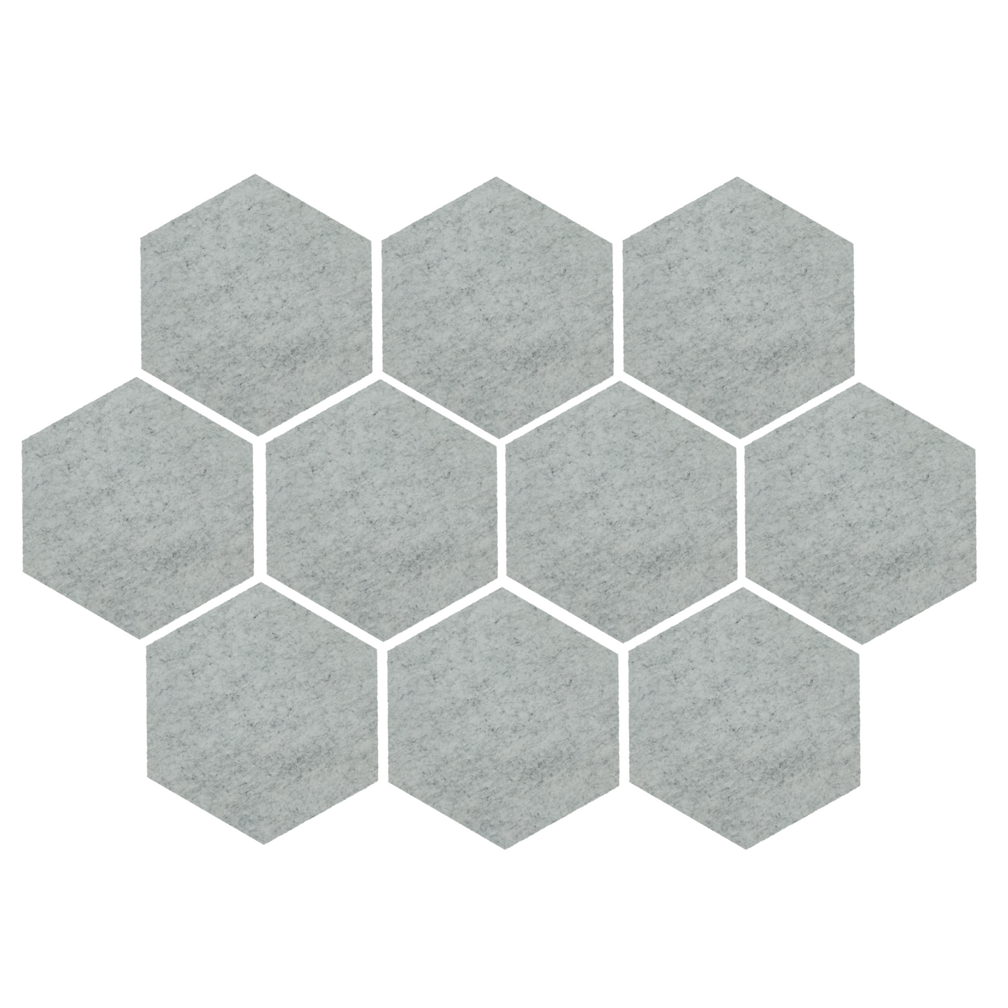 Hexagon Acoustic Wall Panel, 12"x10"x9mm | Acoustic Panel for soundproofing