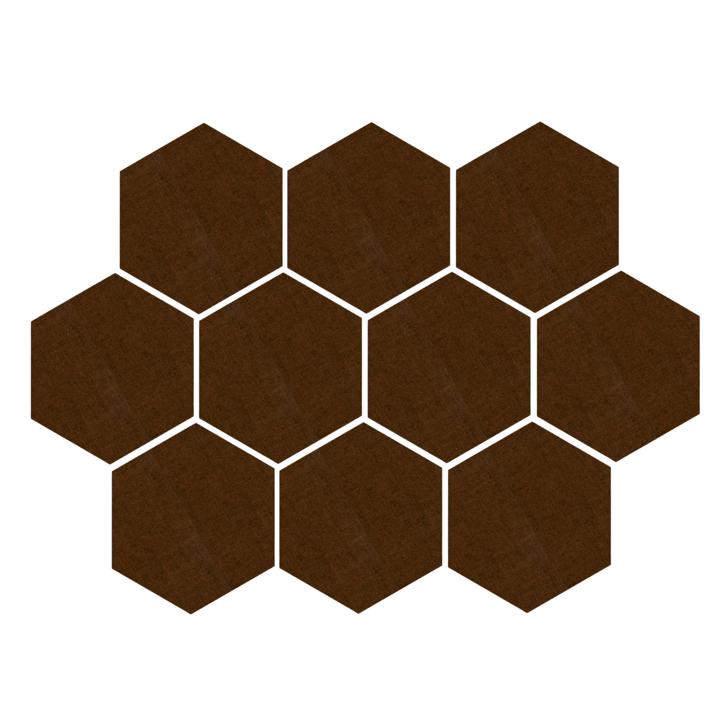 Hexagon Acoustic Wall Panel, 12"x10"x9mm | Acoustic Panel for soundproofing