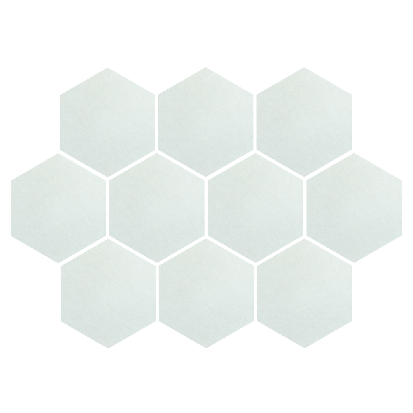 Hexagon Acoustic Wall Panel, 12"x10"x9mm | Acoustic Panel for soundproofing