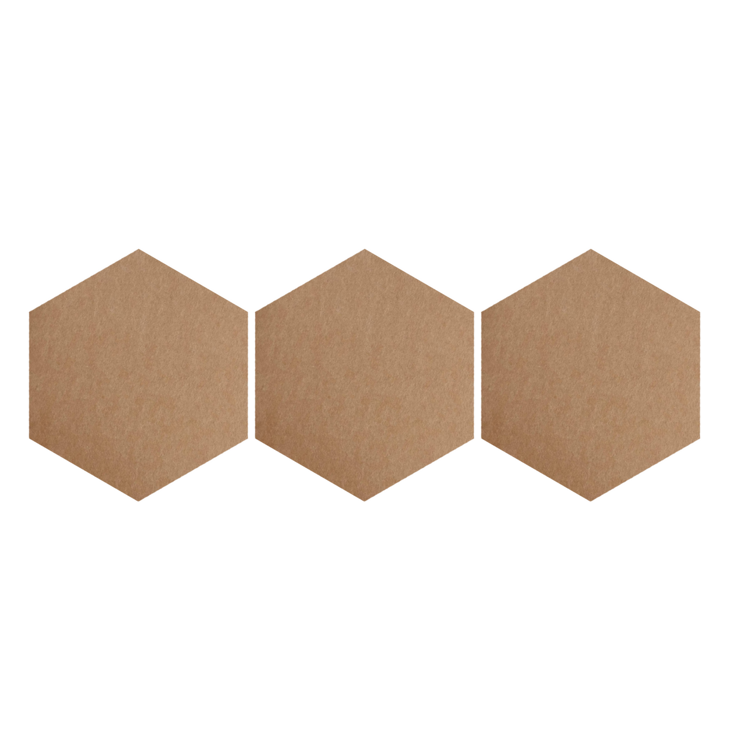 Hexagon Acoustic Wall Panel, 12"x10"x9mm | Acoustic Panel for soundproofing