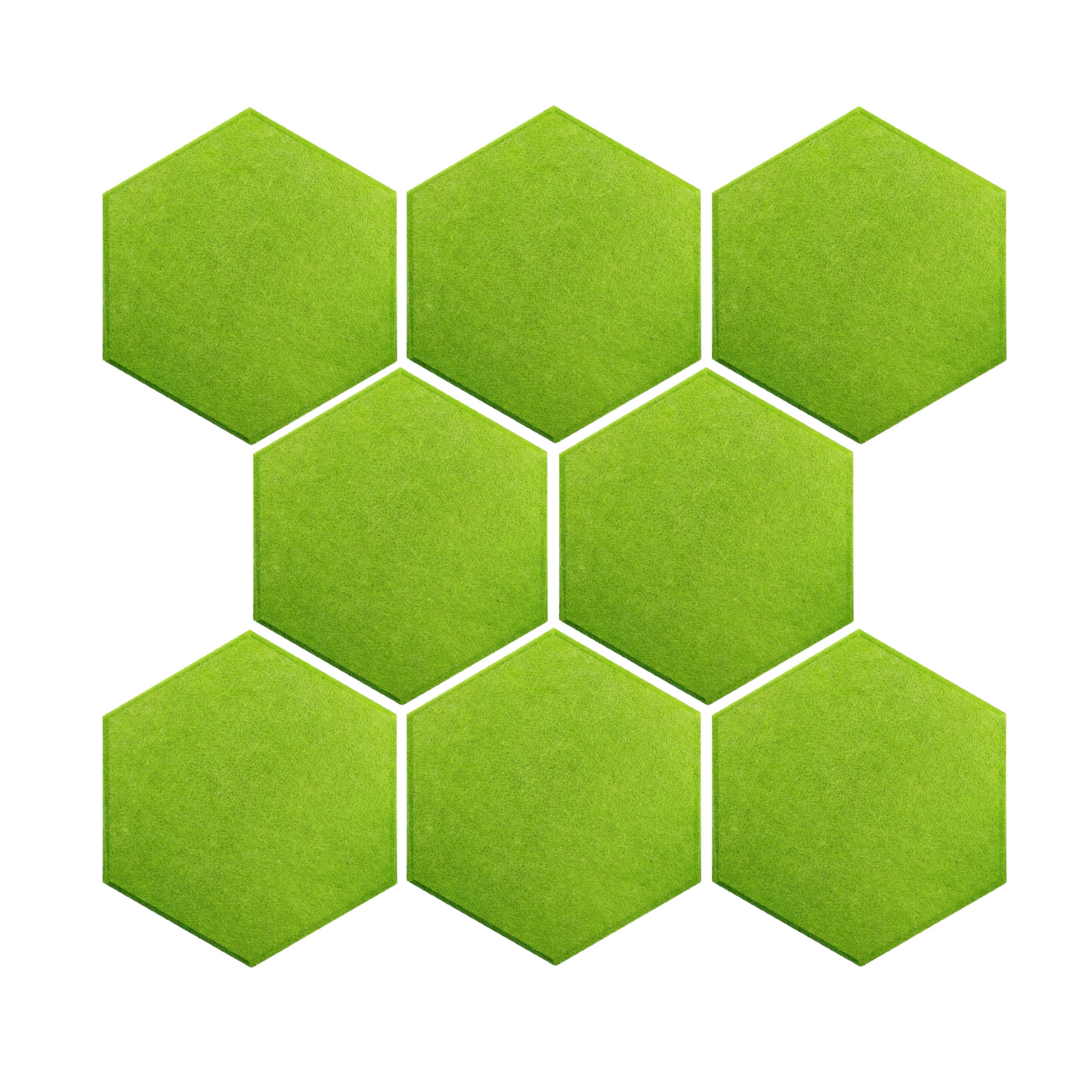 Hexagon Acoustic Wall Panel, 12"x10"x9mm | Acoustic Panel for soundproofing