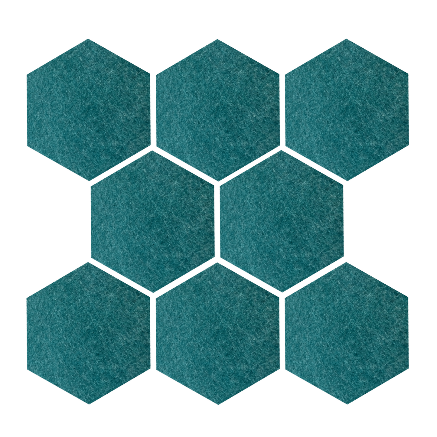 Hexagon Acoustic Wall Panel, 12"x10"x9mm | Acoustic Panel for soundproofing