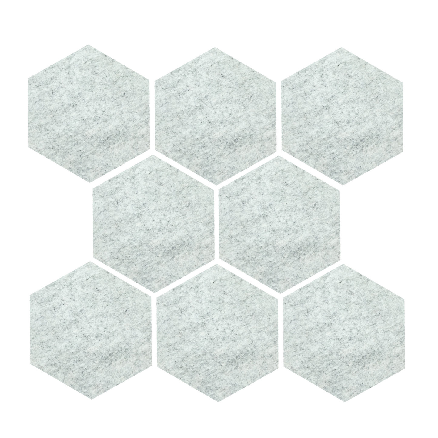 Hexagon Acoustic Wall Panel, 12"x10"x9mm | Acoustic Panel for soundproofing