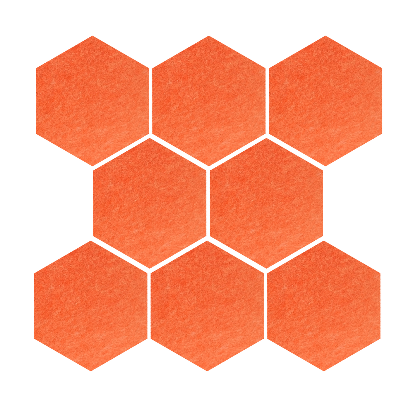 Hexagon Acoustic Wall Panel, 12"x10"x9mm | Acoustic Panel for soundproofing