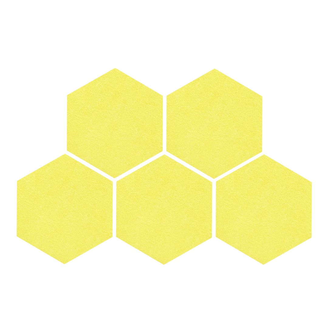 Hexagon Acoustic Wall Panel, 12"x10"x9mm | Acoustic Panel for soundproofing